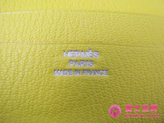 エルメスエヴリンカードケースライムHERMES328030